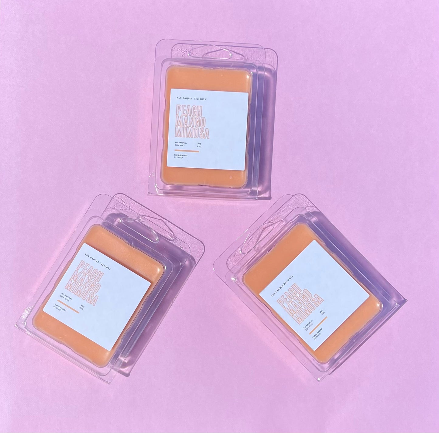 Peach Mango Mimosa Wax Melts