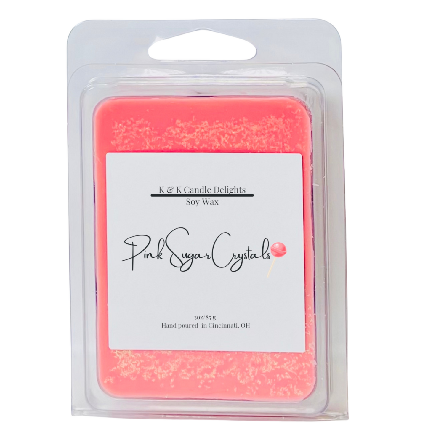 Pink Sugar Crystals Wax Melts