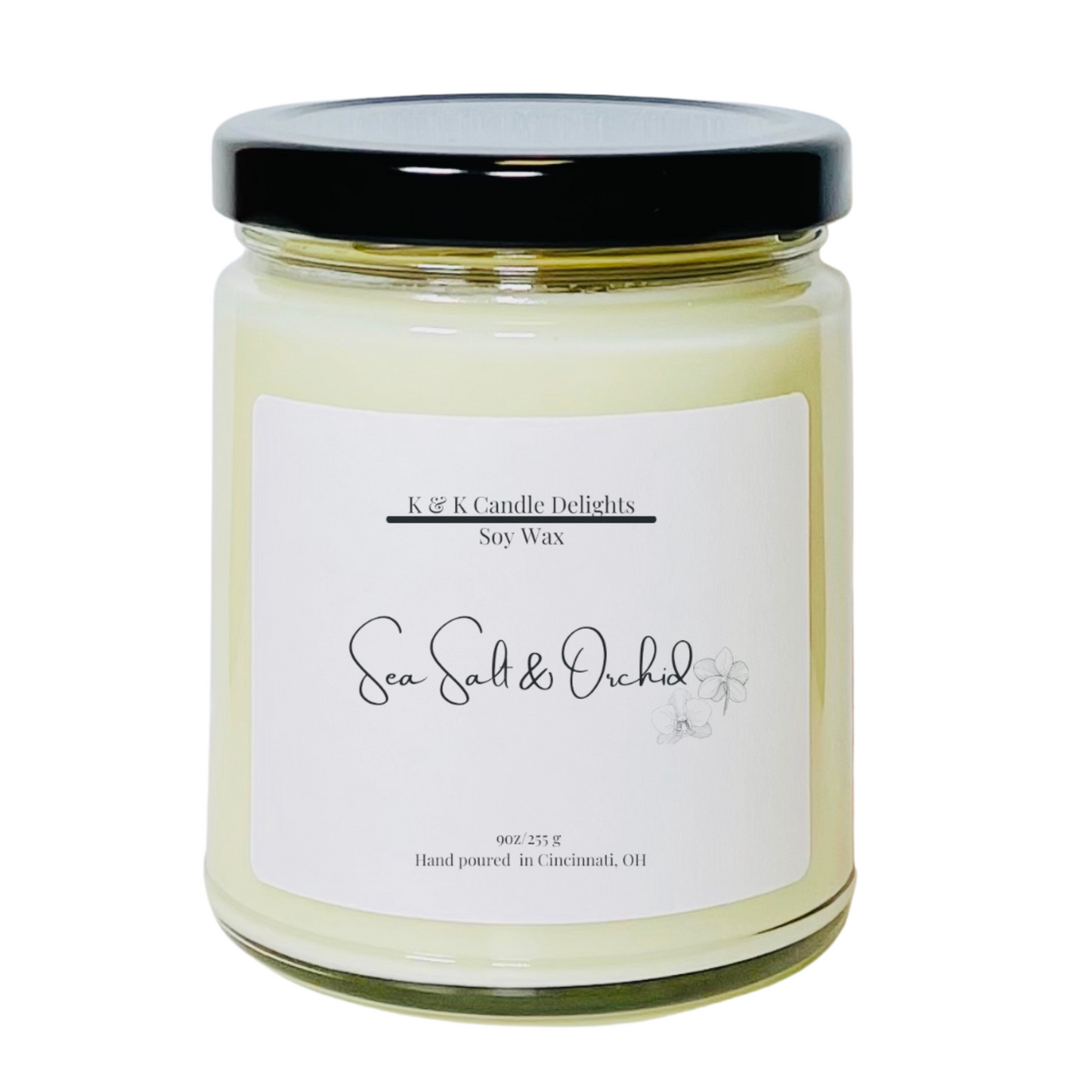 Sea Salt & Orchid Candle