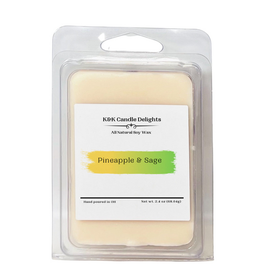 Pineapple & Sage Soy Wax Melts